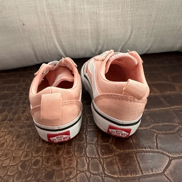 Vans size 5 toddler sneaker shoe girls pink - Picture 4 of 7